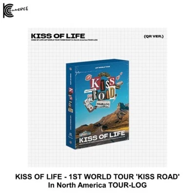 KISS OF LIFE - 1ST WORLD TOUR 'KISS ROAD' In North America TOUR-LOG [+PHOTOCARD] - Image 1 of 3