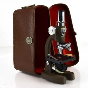EMPIRE 750 Vintage Japanese Toy (150X - 750X) Illuminated Microscope with Case - Picture 1 of 12