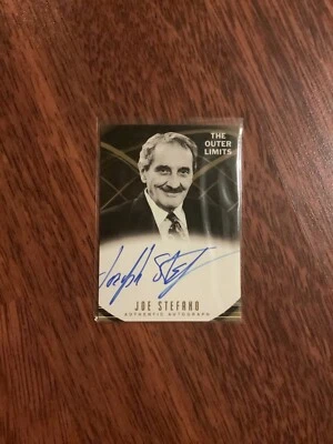 The Outer Limits Premiere Edition Joe Stefano Autograph card A17 - Image 1 of 2