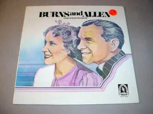 BURNS AND ALLEN SEALED LP Original Radio Broadcast - Nostalgia Lane NLR-1002 - Picture 1 of 1