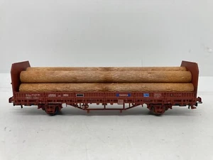 ELEKTROTREN HO 1420(2) Blockbeladener Flachwagen "TRANSFESA" RENFE - Bild 1 von 8
