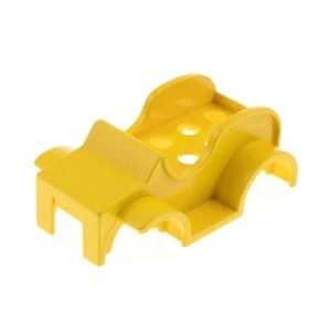 1x Lego Duplo Vehicle 2x6 Yellow Car Attachment Car Racer Set 2644 dupcarbody11 - Picture 1 of 3