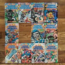 Dc Super Powers Miniseries (#1-5 1984; #1-6 1985) 1st and 2nd Full Sets Vf