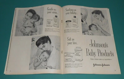Vtg 1954 Parents Magazine Baby Care Manual Diapers Johnsons Powder Toilet Train - Image 1 of 4