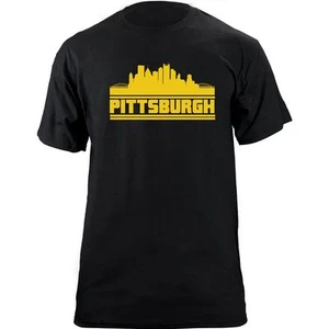 Original Pittsburgh Skyline Steelers T-Shirt  - Picture 1 of 3
