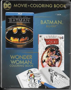 Batman w/Wonder Woman Coloring Book (Blu-ray, 2017, Widescreen) Free Shipping! - Picture 1 of 2