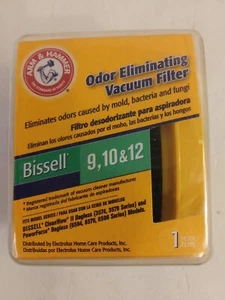 Filtro eliminador de olores Arm&Hammer 62630 nuevo para aspiradora Bissell 9 10 12 - Imagen 1 de 6