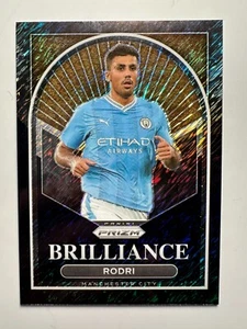 2023-24 Panini Prizm Premier League Brilliance Black Shimmer Rodri 1/1 ! - Picture 1 of 2