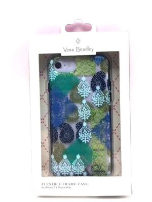 Vera Bradley Case Caribbean Sea Flexible Frame for iPhone 7 & iPhone 6/6s (NEW) - Image 1 of 4