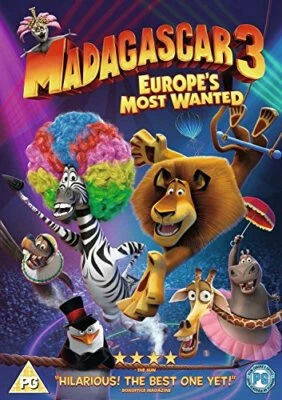 Madagascar 3: Europe's Most Wanted DVD Children's & Family (2013) Ben Stiller - Image 1 of 4