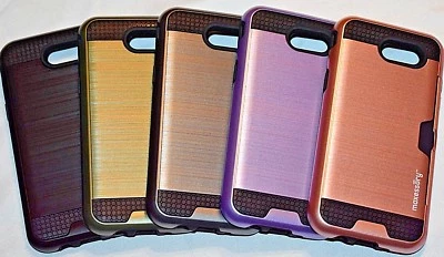 Funda Protectora con Ranura para Tarjeta para Samsung Galaxy J3 / J3 Prime (2017), 5 Colores Foto 1 de 4