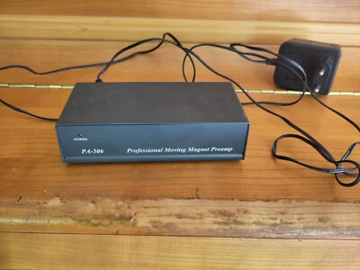 Hama PA 506 Verstärker Stereo Phono Vorverstärker RIAA Entzerrung Plattenspieler - Bild 1 von 4