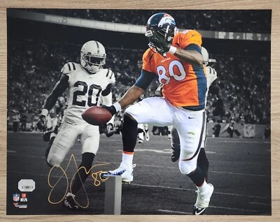 Julius Thomas Signed 11x14 Photo Denver Broncos Fanatics COA - Image 1 of 3