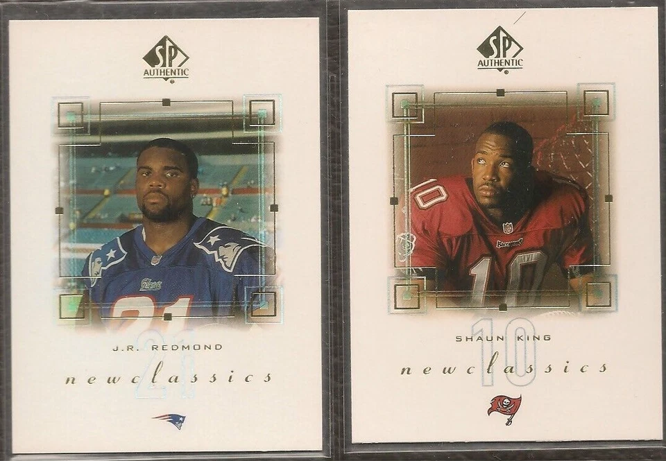 2000 SP Authentic New Classics J R Redmond #NC5 New England Patriots - Image 1 of 1