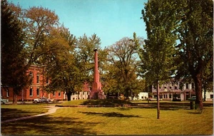 Geburtsort von Thomas A. Edison & öffentlicher Platz Mailand Ohio Postkarte D11 - Bild 1 von 2