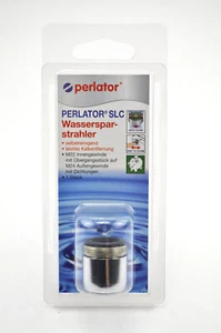 Regulador de chorro Perlator SLC radiador de ahorro de agua, cromado, filtro de silicona - Imagen 1 de 3