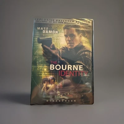 The Bourne Identity [DVD 2004 Explosive Extended Edition] matt damon movie - NEW - Image 1 of 4