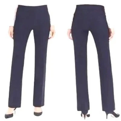 J.Crew Edie Navy Perfecting Pockets Slim Trouser Pants Womens Size 4 - Image 1 of 4