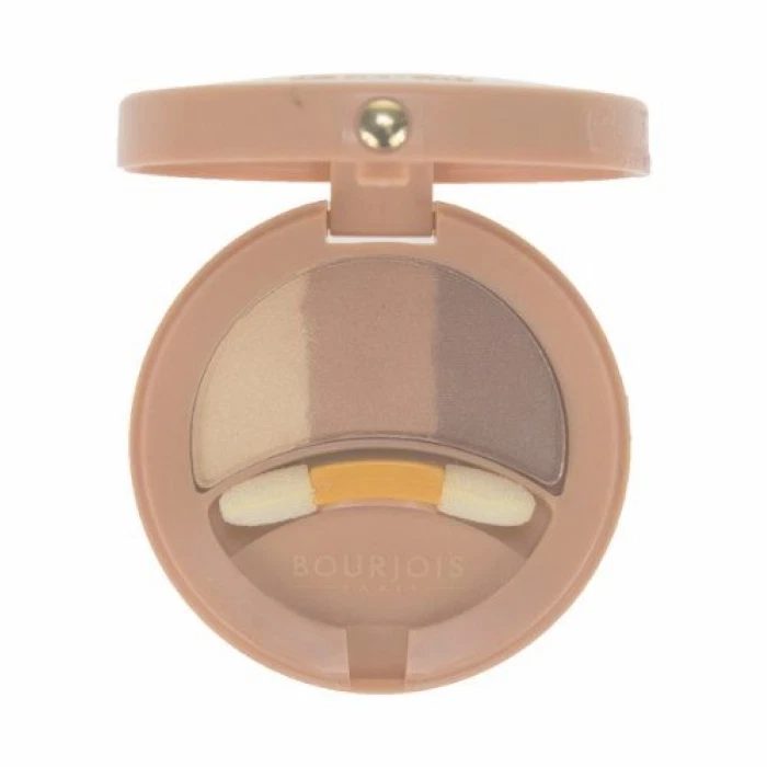 Paleta trío de sombras de ojos Bourjois Effet Lumiere compacta #53 Les Naturels sellada Foto 1 de 1