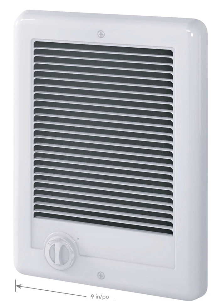 Calentador de Pared Completo Cadet Com Pak 120V 1000W Calefacción Rápida Diseño Compacto Foto 1 de 1