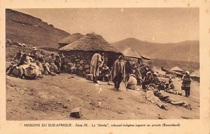 LESOTHO Basutoland - The Native Court - Missions of South Africa - Publ. Mission - Picture 1 of 2