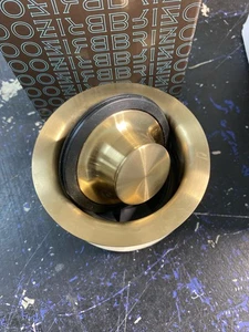 Brida y tapón de eliminación de fregadero de cocina de latón Brizo 69072-GL - oro de lujo - Imagen 1 de 5
