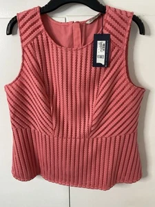 M&S Womens Pink Vest Top - Size 20 NWT - Picture 1 of 5