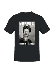 Frida Kahlo Iconic Artist Meme Men's T-shirt - Picture 1 of 15