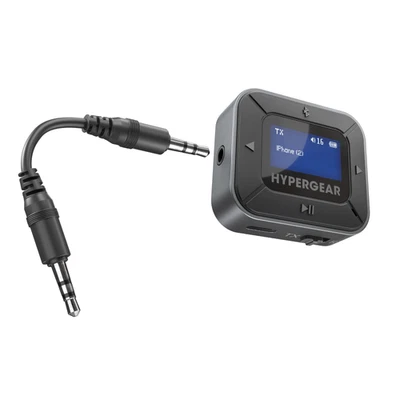 Transmissor de áudio de voo HyperGear IntelliCast + receptor para visualização em voo - Imagem 1 de 4