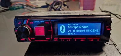 ALPINE CDE-178BT 1-din AUTORADIO CD FM USB BLUETOOTH TOP ZUSTAND EINWANDFREI - Bild 1 von 4