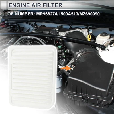 Engine Air Filter No.MR968274 for Mitsubishi Outlander 2.4L 3.0L 2014-2020 1 Pcs Foto 1 de 4
