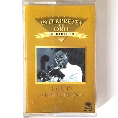 Louis Armstrong - Gold Performers Live (Audio Cassette, 1995 Luiggi) Import - Image 1 of 3