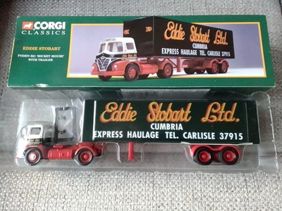 Corgi Classics 13601 Eddie Stobart Foden S21 'Mickey Mouse' & Trailer - Image 1 of 2