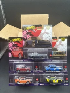 2024 Hot Wheels Car Culture JAPAN HISTORIC 4 B Case FPY86-961B Two Complete Sets - Picture 1 of 8