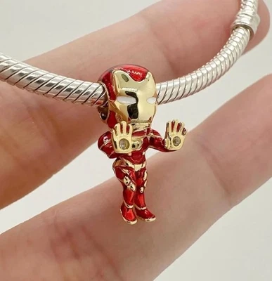 Pandora x Marvel x The Avengers Iron Man Charm-Anhänger - Bild 1 von 4