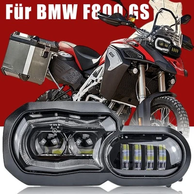 LED Complete Headlights For BMW F 800 GS / Adventure F 700 GS F650GS Adventure - Image 1 of 4