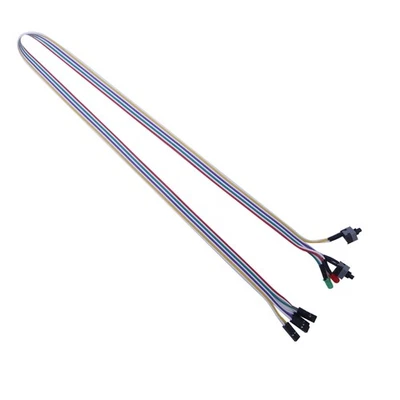 Computer Motherboard Atx Power Cable Switch On/Off / Reset with LED Light 25.6 - Image 1 of 4