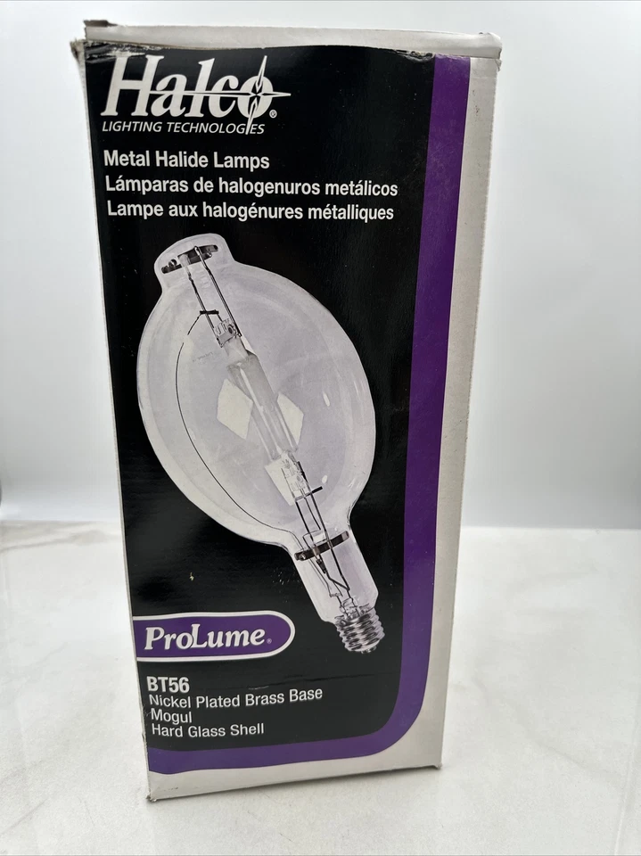Halco Prolume 1000W Metal Halide Bulb BT56 MH1000/BT56/U/4K NEW - Image 1 of 4