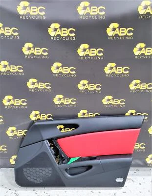 2004-2005 Mazda RX8 Right Front Door Trim Panel Red/Black Foto 1 de 4