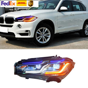 Upgrade For BMW X5 F15 X6 F16 2014-2018 LED Headlights High Configure Head Lamps