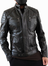 Belstaff BNWT Weybridge 2.0 Hand Waxed Calf Leather Jacket-BLACK EU50/US40/L (L)