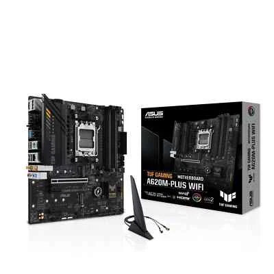 ASUS TUF Gaming A620M-Plus WiFi  AM5 MicroATX AMD Motherboard - Image 1 of 4
