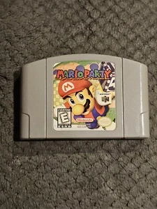 Mario Party 1 ORIGINAL AUTHENTIC NINTENDO 64 N64 Game Cartridge Only Tested Work - Picture 1 of 2