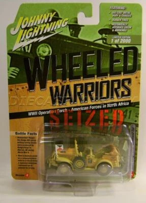 WWII DODGE WC57 COMMAND CAR V/B WHEELED WARRIORS MILITARY JOHNNY LIGHTNING 2022 - Image 1 of 3