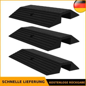 Schwellenrampe Gummi Auffahrrampe Gummirampe Rampe mehrere Auswahl vidaXL - Bild 1 von 61