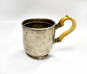 Taza vintage taza de vidrio metal WARSZAWA WARSAW  - Imagen 1 de 10