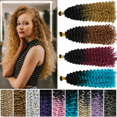 Freetress Braiding Hair Extensions Water Wave Braids Deep Curly Crochet Braids H - Image 1 of 4