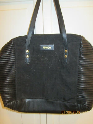 KIPLING NUEVO SIN ETIQUETAS Bolso de Hombro/Cartera/Bolso de Nylon y PVC Negro con Correa Desmontable Foto 1 de 4