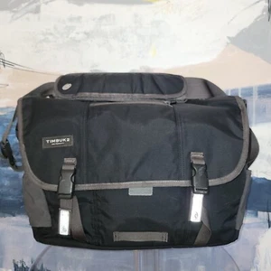 TIMBUK2 San Francisco Commute Notebook Black Messenger Bag Pre Owned - Picture 1 of 4