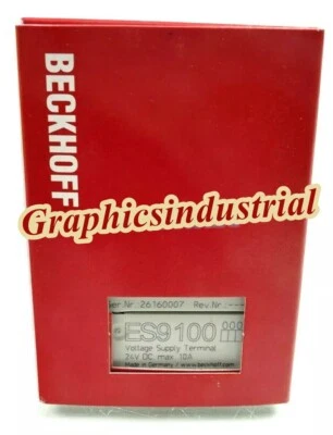 New BECKHOFF ES9100 ES9100 PLC Module ES9100 ES9100 - Image 1 of 4